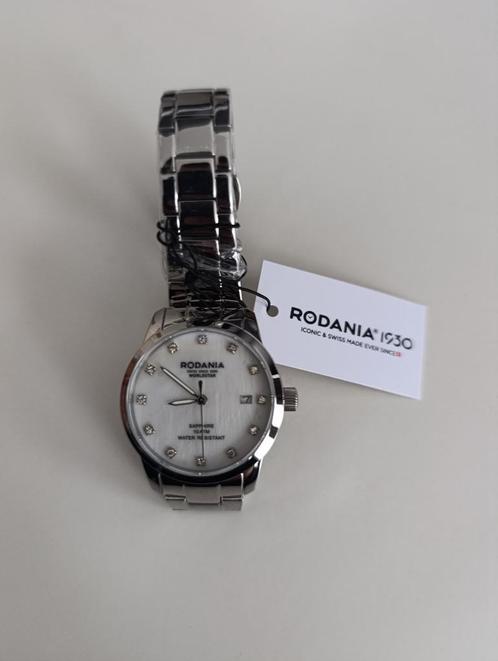 horloge  rodania new, Sieraden, Tassen en Uiterlijk, Horloges | Antiek, Polshorloge, Overige merken, Staal, Verzenden