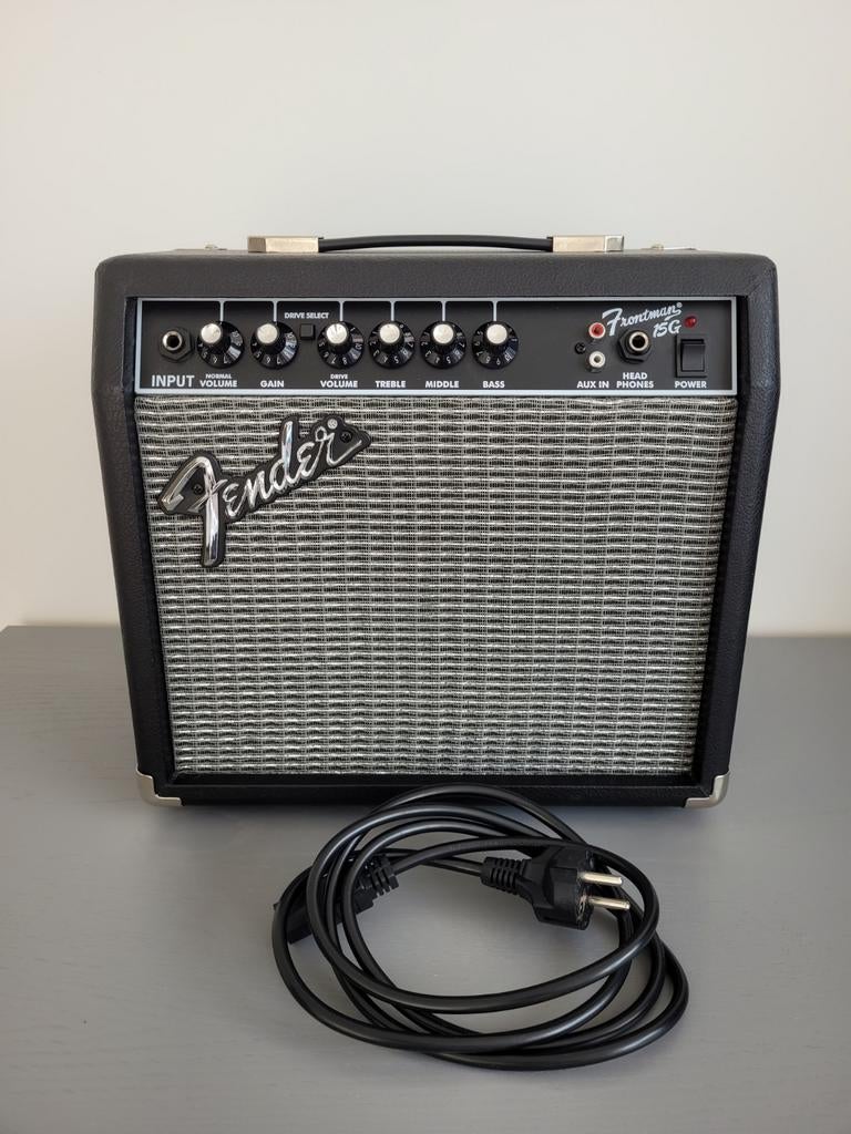 Fender Frontman 15G Gitaarversterker, Muziek en Instrumenten, Versterkers | Bas en Gitaar, Ophalen of Verzenden, Gebruikt, Gitaar