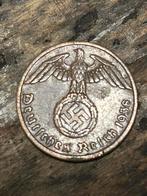 1 reichspfennigen 1938A Duitsland, Postzegels en Munten, Ophalen of Verzenden, Duitsland