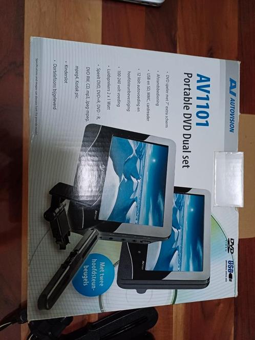 Autovision AV-1101 Duo, Audio, Tv en Foto, Dvd-spelers, Gebruikt, Overige merken, Ophalen of Verzenden