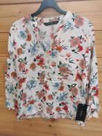 ZARA blouse met bloemenprint mt. S, Kleding | Dames, Nieuw, Zara, Maat 36 (S), Verzenden