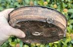 Bonsai schaal handgemaakt René Lecocq 2006 19,8x5, Tuin en Terras, Bloempotten, Rond, Ophalen of Verzenden, Zo goed als nieuw