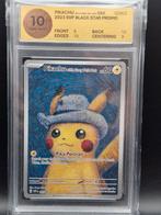 Pikachu van gogh with Grey flet hat woetoe grading 10, Hobby en Vrije tijd, Verzamelkaartspellen | Pokémon, Losse kaart, Zo goed als nieuw