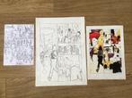 Originele pagina Alias Ego door Dick Matena, Boeken, Stripboeken, Eén stripboek, Ophalen of Verzenden, Zo goed als nieuw