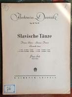 Dvorak - Slavische Tänze, Muziek en Instrumenten, Bladmuziek, Piano, Gebruikt, Ophalen of Verzenden, Klassiek