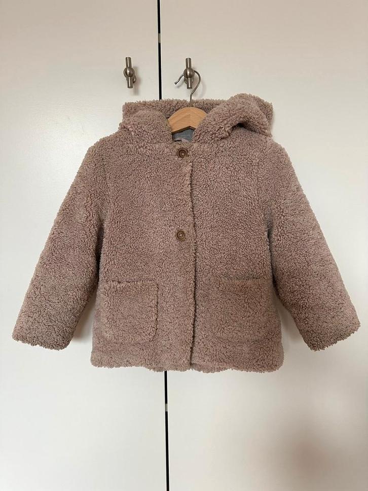 MANGO warme gevoerde Winterjas jas Nieuwstaat  mt 92 98, Kinderen en Baby's, Kinderkleding | Maat 92, Zo goed als nieuw, Meisje
