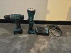 Makita set, Ophalen of Verzenden, Zo goed als nieuw, Boor- en Schroefmachine