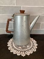 Oude Franse aluminium koffiepot (081125c), Ophalen of Verzenden