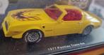 Pontiac Firebird Trans Am 1977 Auto World 1:43 geel, Nieuw, Overige merken, Ophalen of Verzenden, Auto