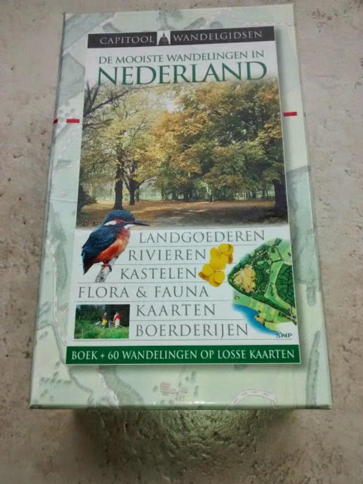 De mooiste wandelingen in Nederland, Boeken, Reisgidsen, Zo goed als nieuw, Fiets- of Wandelgids, Benelux, Overige merken, Ophalen of Verzenden