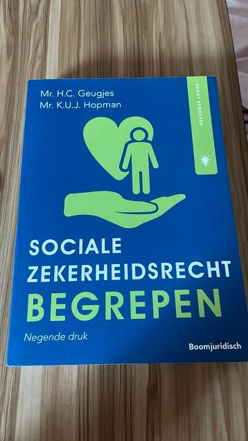 H.C. Geugjes - Socialezekerheidsrecht begrepen beschikbaar voor biedingen
