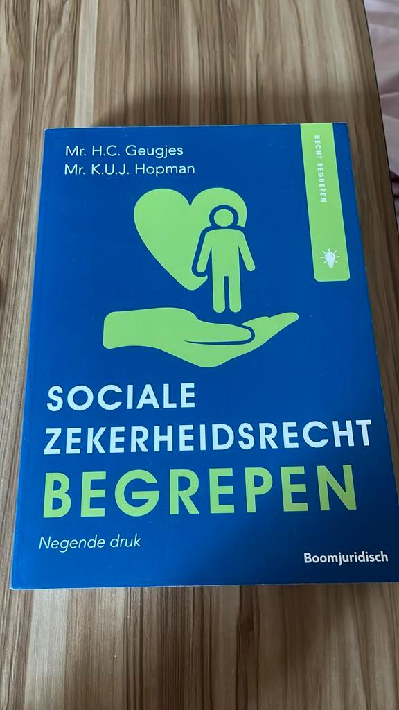 H.C. Geugjes - Socialezekerheidsrecht begrepen, Boeken, Studieboeken en Cursussen, Zo goed als nieuw, HBO, Alpha, Ophalen of Verzenden