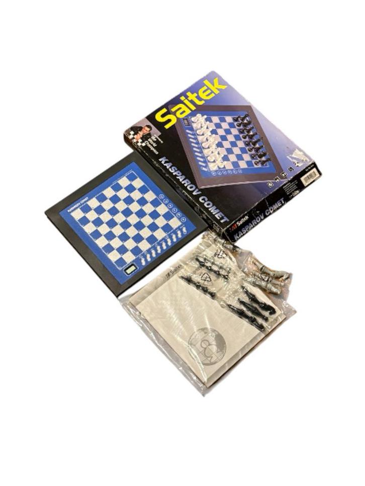 Saitek Kasparov Comet Schaakcomputer, Hobby en Vrije tijd, Denksport en Puzzels, Gebruikt, Schaken, Ophalen of Verzenden