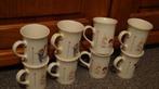8 Koffiemokken Van Douwe Egberts Van Aardewerk., Huis en Inrichting, Keuken | Servies, Overige typen, Ophalen of Verzenden, Zo goed als nieuw