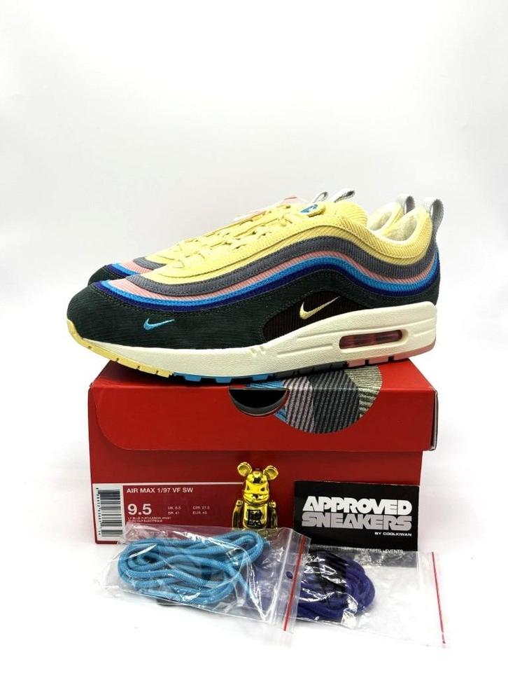 Nike Air Max 1/97 VF Sean Wotherspoon AJ4219 400 US9.5 43, Kleding | Heren, Schoenen, Nieuw, Overige kleuren, Ophalen of Verzenden