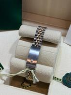 Rolex datejust 26mm black diamond dial. Gold/steel, Staal, Rolex, Polshorloge, Ophalen of Verzenden