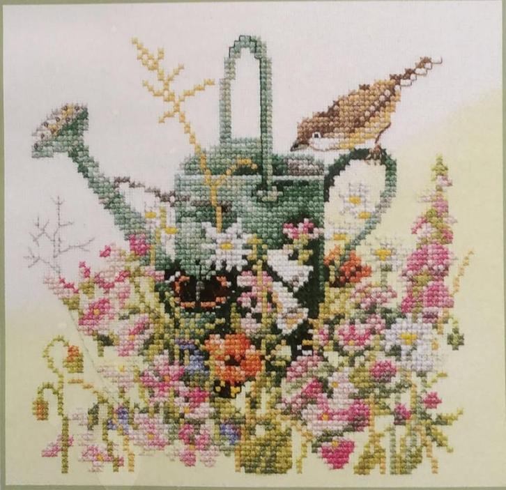 Borduurpakket - Marjolein Bastin - Kleine Gieter - Uniek!, Hobby en Vrije tijd, Borduren en Borduurmachines, Nieuw, Borduurpakket