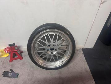 Setje bbs lm 5x112 met banden beschikbaar voor biedingen