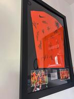 Gesigneerd ingelijst Nederlands Elftal shirt 2018-2019, Ophalen of Verzenden, Zo goed als nieuw, Overige binnenlandse clubs, Shirt