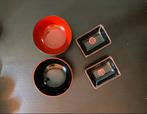 Set van Japanse Kommen en Schalen, Verzenden, Keramiek, Zo goed als nieuw, Kom(men)