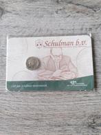 Schulman zilver 5c in coincard 1850, Ophalen of Verzenden, Munten, Buitenland