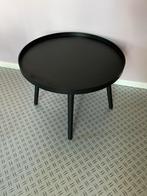 Salontafel zwart, 45 tot 60 cm, Ophalen of Verzenden, Zo goed als nieuw, 75 cm of meer