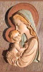 Muurhanger Maria met kind,bertagna,Italie., Ophalen of Verzenden