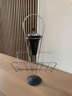 Staande asbak met lectuurrek vintage retro midcentury, Ophalen of Verzenden