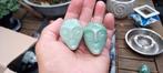 Jade kristallen elfjes, schedels, alien skulls nieuw, Ophalen of Verzenden, Mineraal