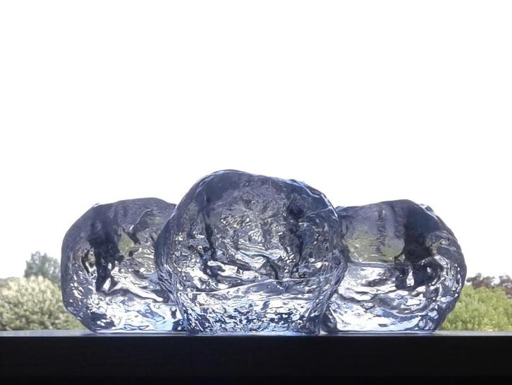 Sfeerlicht (3x) Snowball Kosta Boda, Antiek en Kunst, Antiek | Glas en Kristal, Ophalen of Verzenden