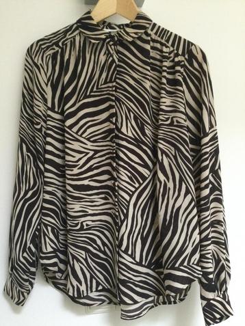Zebraprint Blouse - Maat S beschikbaar voor biedingen