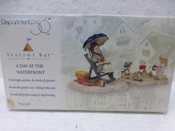 department 56 A day at the waterfront kerstdorp poppetjes beschikbaar voor biedingen