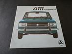 Brochure Autobianchi A111 1970, Ophalen of Verzenden, Zo goed als nieuw, Overige merken