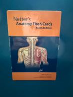 Fysiotherapie Netter’s Anatomie / Anatomy Flash Cards, Boeken, Nieuw, Diverse auteurs, Beta, HBO