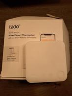 TADO V3 kit thermostaat+radiororknoppen + internet HUB, Ophalen of Verzenden, Slimme thermostaat, Zo goed als nieuw