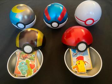Grote pokeball pokemon bal tins verschillende kleuren blik beschikbaar voor biedingen