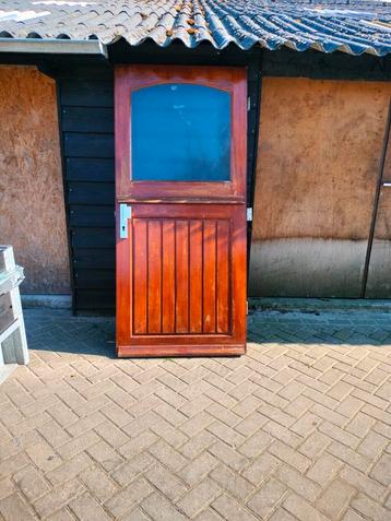 Hardhouten deur 201x92cm beschikbaar voor biedingen