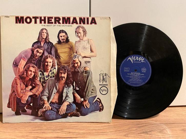 LP Mothermania Mothers of Invention Zappa 1969 Verve label, Cd's en Dvd's, Vinyl | Rock, Zo goed als nieuw, Overige formaten, Ophalen of Verzenden