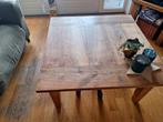 Mooie teakhouten salontafel, Ophalen, 100 tot 150 cm, 50 tot 100 cm, Minder dan 50 cm