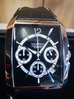 Viceroy Chronograph Herenhorloge - Leer & Staal, Overige merken, Staal, Polshorloge, Ophalen of Verzenden