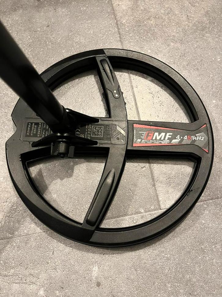 Xp deus 2  zoekschijf 22,5 cm FMF  nieuwstaat, Hobby en Vrije tijd, Metaaldetectors, Zo goed als nieuw, Overige merken, Verzenden