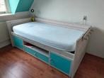 Eenpersoonsbed 190x90, Ophalen, 85 tot 100 cm, Gebruikt, Matras