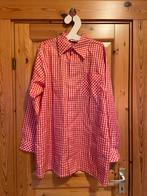 2 blouse rood wit geruit 1x 52/54 en 1 x 56/58, Maat 52/54 (L), Carnaval, Ophalen of Verzenden, Zo goed als nieuw