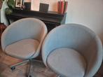Ikea bureau stoel 2x grijs skruvsta, Huis en Inrichting, Ophalen, Zo goed als nieuw, 50 tot 75 cm
