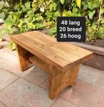 Vensterbank bankje met plankje, Huis en Inrichting, Tafels | Sidetables, Ophalen of Verzenden, Zo goed als nieuw, 25 tot 50 cm
