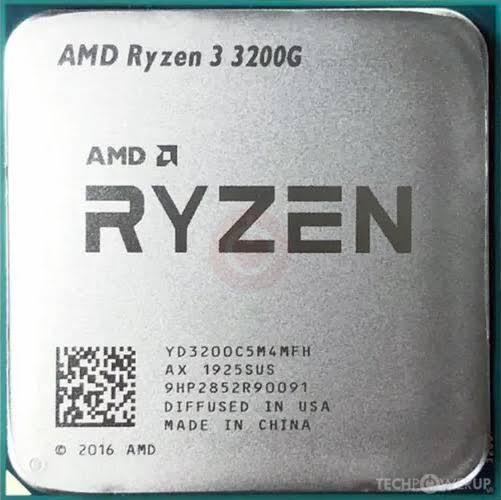 AMD Ryzen 3 3200G Processor, Computers en Software, Processors, Gebruikt, 4-core, 3 tot 4 Ghz, Ophalen of Verzenden