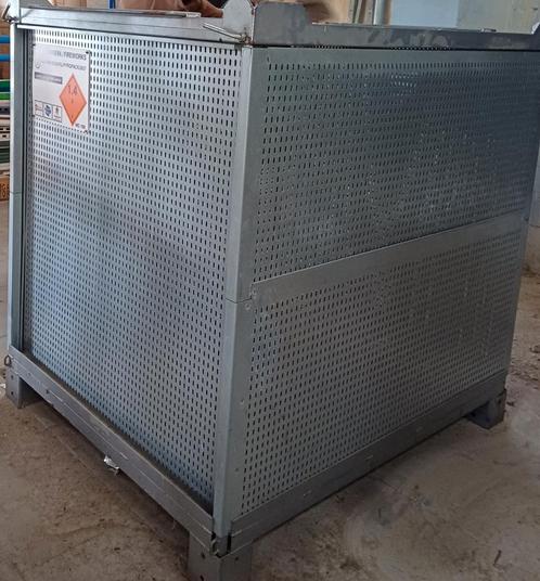Pallet box voor vervoer van vuurwerk, Doe-het-zelf en Verbouw, Kratten en Dozen, Zo goed als nieuw, Krat, 100 cm of meer, 50 cm of meer