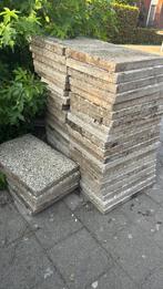 Tuintegels gratis, Tuin en Terras, Gebruikt, Ophalen of Verzenden, 10 m² of meer, Beton