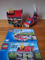 Lego city brandweer 60003 complete set met boekjes, Ophalen of Verzenden, Zo goed als nieuw
