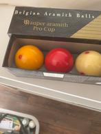 biljart ballen, Sport en Fitness, Biljarten en Poolen, Ophalen of Verzenden, Zo goed als nieuw, Biljarttafel